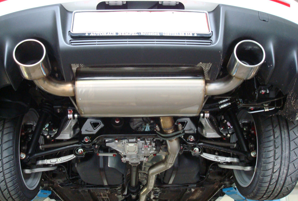 FOX Mitsubishi Lancer Evolution X Endschalldämpfer quer Ausgang rechts/links - 1x129x106 Typ 32 rechts/links