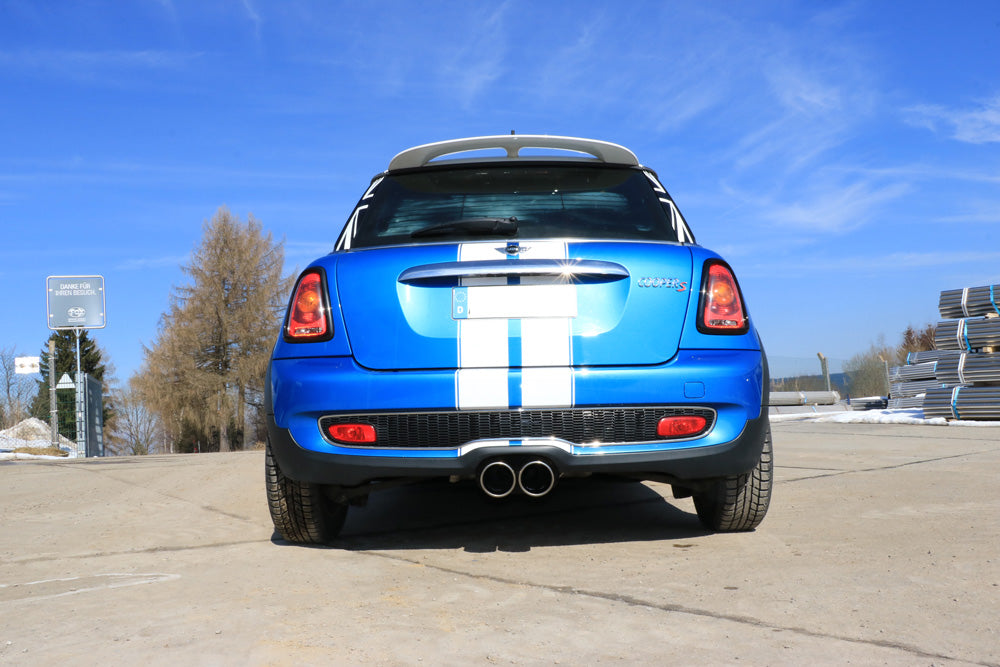 FOX Mini Cooper S R56 Endschalldämpfer Ausgang mittig - 2x100 Typ 16