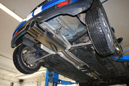 FOX Mini Cooper S R56 Endschalldämpfer Ausgang mittig - 2x100 Typ 16