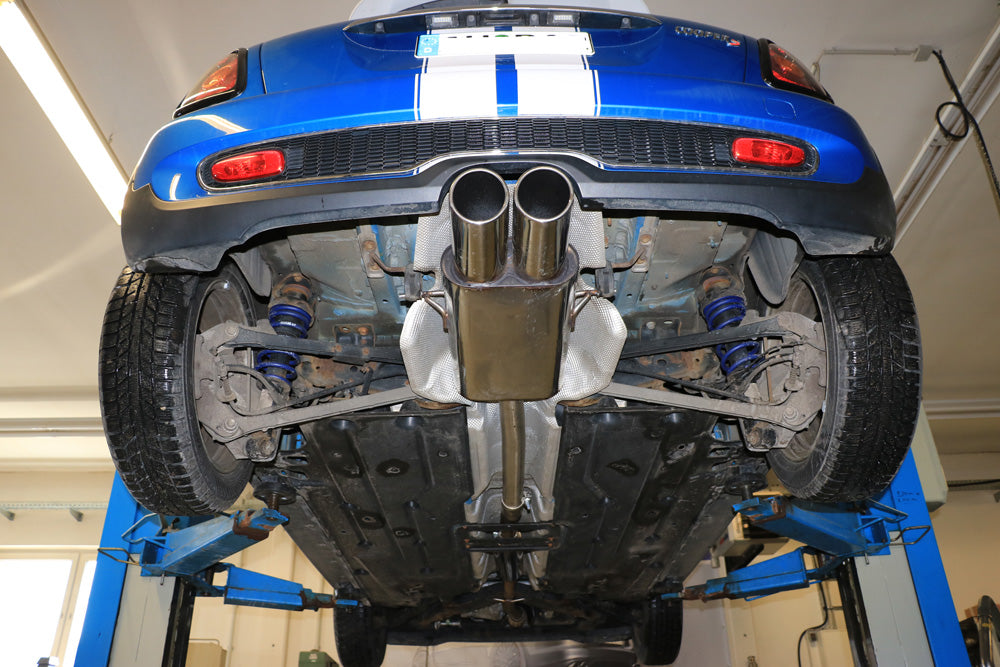 FOX Mini Cooper S R56 Endschalldämpfer Ausgang mittig - 2x100 Typ 16