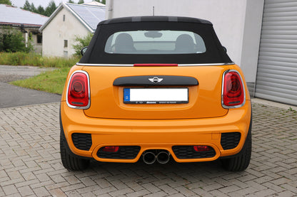 FOX Mini Cooper S - F57 Endschalldämpfer Ausgang mittig - 2x100 Typ 25