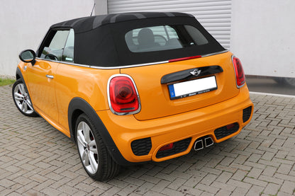 FOX Mini Cooper S - F57 Endschalldämpfer Ausgang mittig - 2x95x78 Typ 68