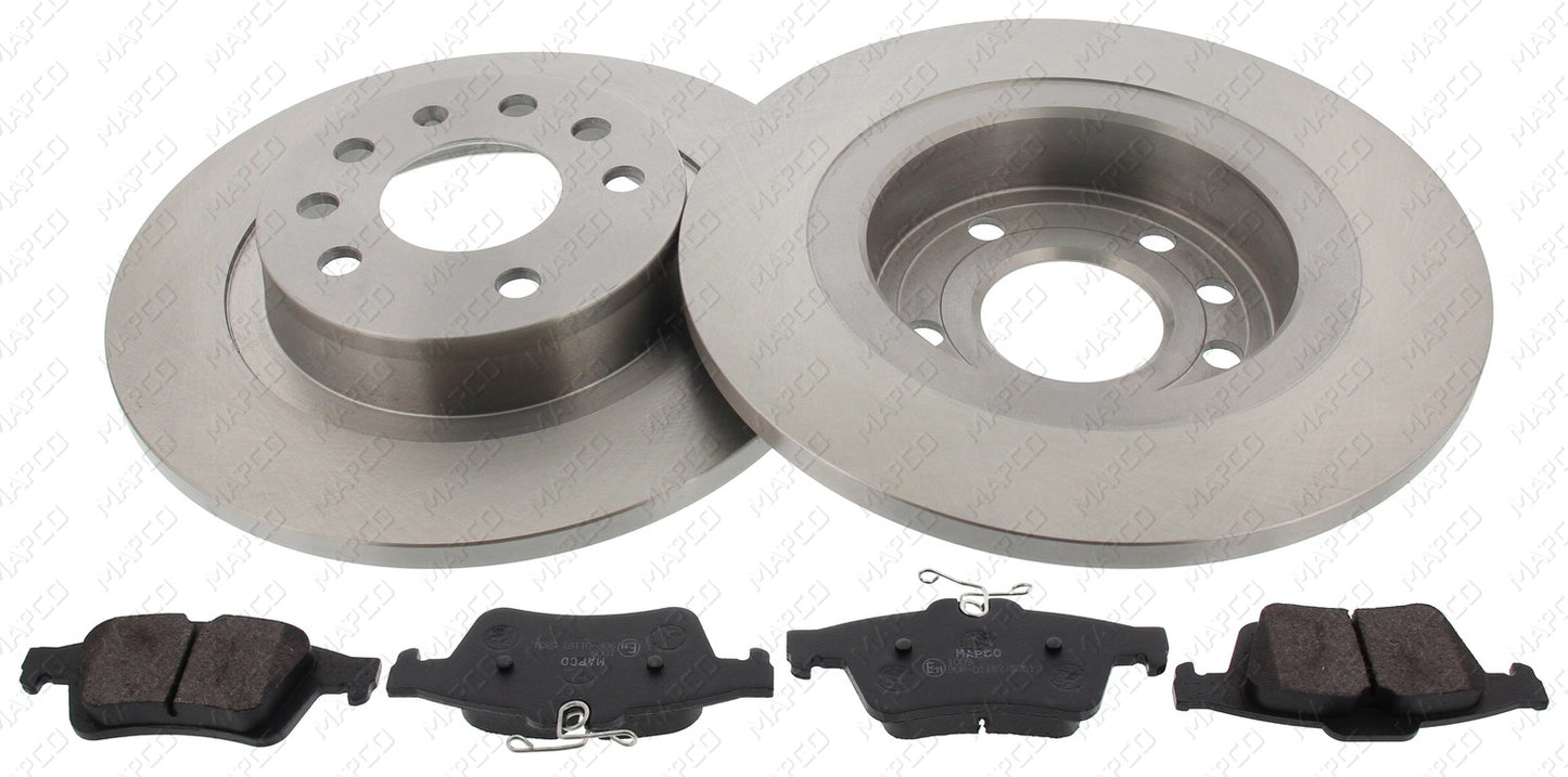 MAPCO Bremsensatz, Scheibenbremse Hinterachse  Satz  47705