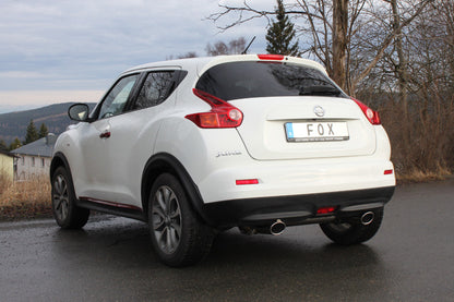 FOX Nissan Juke - F15 (Allrad) Endschalldämpfer quer Ausgang rechts/links - 115x85 Typ 32 rechts/links