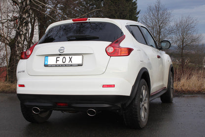 FOX Nissan Juke - F15 (Allrad) Endschalldämpfer quer Ausgang rechts/links - 115x85 Typ 32 rechts/links