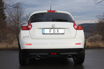 FOX Nissan Juke - F15 (Allrad) Endschalldämpfer quer Ausgang rechts/links - 115x85 Typ 32 rechts/links
