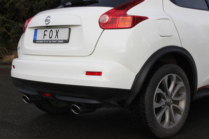 FOX Nissan Juke - F15 (Allrad) Endschalldämpfer quer Ausgang rechts/links - 115x85 Typ 32 rechts/links