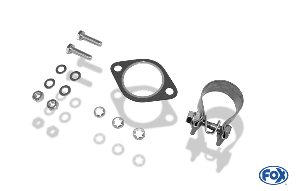FOX Nissan Juke - F15 (Allrad) Endschalldämpfer quer Ausgang rechts/links - 115x85 Typ 32 rechts/links