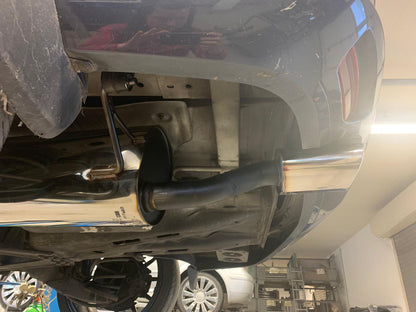 FOX Opel Astra H TwinTop mit Ausschnitt Endschalldämpfer einseitig - 115x85 Typ 32
