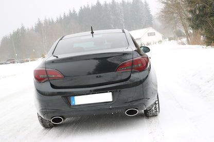 FOX Opel Astra J Stufenheck Endschalldämpfer quer Ausgang rechts/links - 160x90 Typ 38 rechts/links