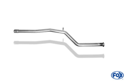 FOX Peugeot 206 S16/ 206cc S16 Vorschalldämpferersatzrohr mit Steckverbindung zum Kat