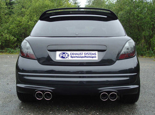 FOX Peugeot 207 RC Endschalldämpfer Ausgang rechts/links - 2x90 Typ 16 rechts/links