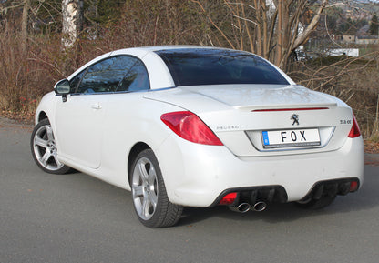 FOX Peugeot 308cc Endschalldämpfer - 2x106x71 Typ 32