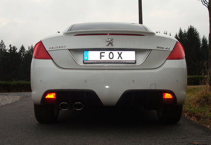 FOX Peugeot 308cc Endschalldämpfer - 2x106x71 Typ 32