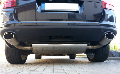 FOX Porsche Cayenne Endschalldämpfer rechts/links inkl. Y-Adapter - 140x90 Typ 32 rechts/links