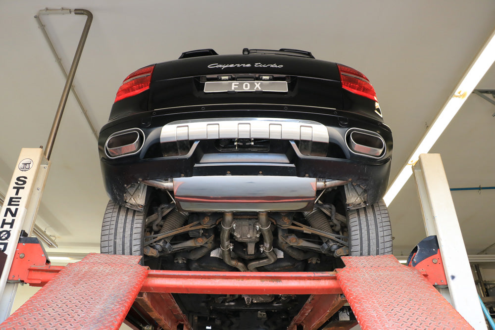 FOX Porsche Cayenne 9PA Facelift Endschalldämpfer rechts/links - 220x80 Typ 49 rechts/links