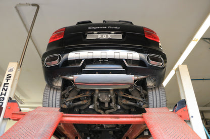 FOX Porsche Cayenne 9PA Facelift Endschalldämpfer rechts/links - 220x80 Typ 49 rechts/links