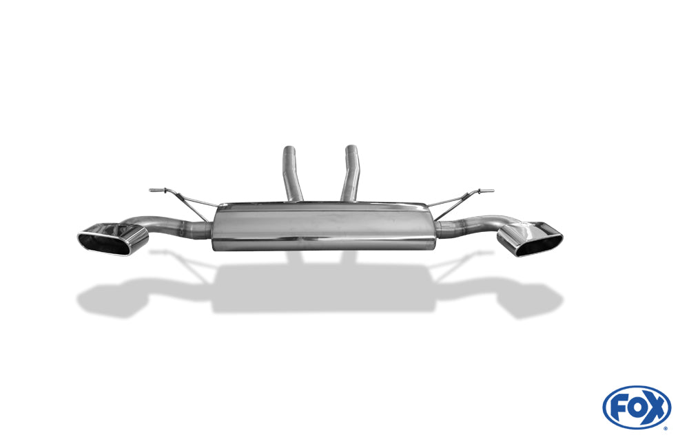 FOX Porsche Cayenne 9PA Facelift Endschalldämpfer rechts/links - 220x80 Typ 49 rechts/links