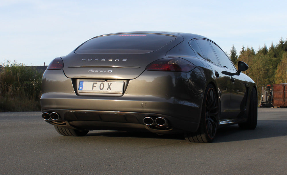 FOX Porsche Panamera 3,6l Endschalldämpfer rechts/links - 2x115x85 Typ 44 rechts/links