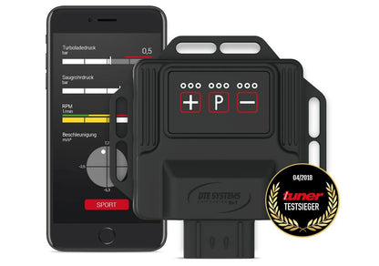 DTE Systems PowerControl X für AUDI A3 Sportback (8PA) 2004-2015 2.0 TDI 16V quattro, 140PS/103kW, 1968ccm
