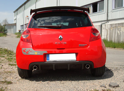 FOX Renault Clio III B Sport Endschalldämpfer quer Ausgang rechts/links - 1x90 Typ 17 rechts/links