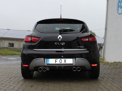 FOX Renault Clio IV GT Endschalldämpfer Ausgang rechts/links - 2x76 Typ 16 rechts/links
