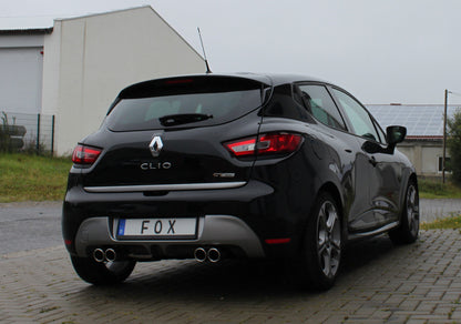 FOX Renault Clio IV GT Endschalldämpfer Ausgang rechts/links - 2x76 Typ 16 rechts/links