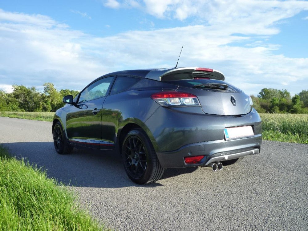 FOX Renault Megane III Schrägheck/ Coupe Endschalldämpfer - 2x80 Typ 12