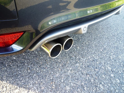 FOX Renault Megane III Schrägheck/ Coupe Endschalldämpfer - 2x80 Typ 12
