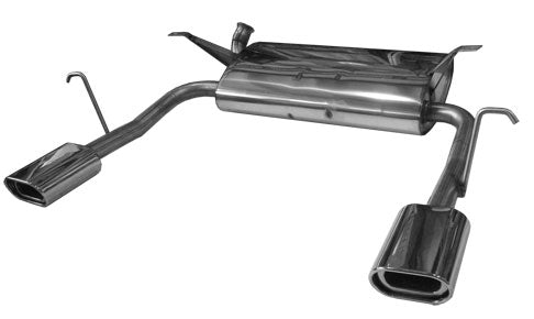 FOX Renault Laguna II B74 - Limousine Endschalldämpfer Ausgang rechts/links  - 160x80 Typ 53 rechts/links