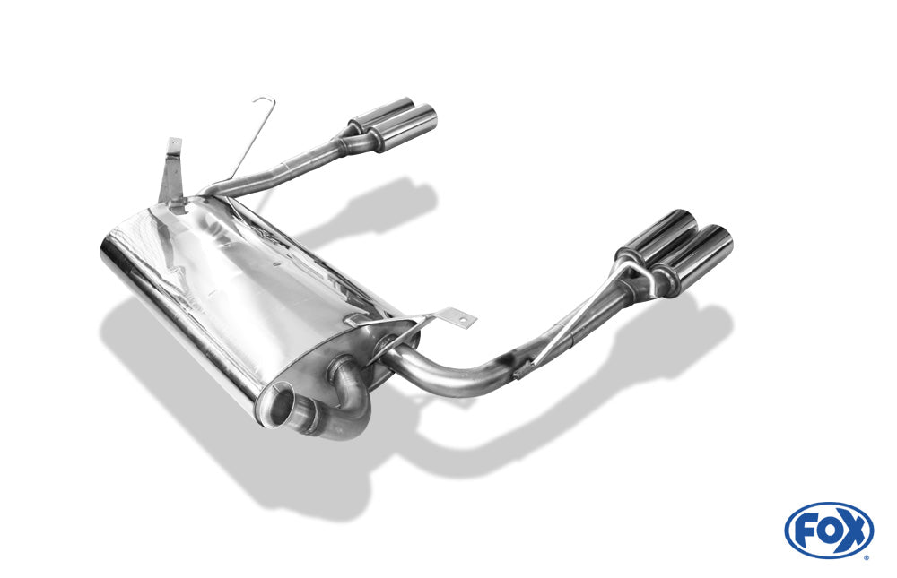 FOX Renault Laguna II K74 - Grandtour Endschalldämpfer Ausgang rechts/links  - 2x80 Typ 13 rechts/links