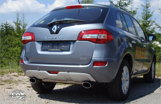 FOX Renault Koleos Benzin Endschalldämpfer quer Ausgang rechts/links - 140x90 Typ 44 rechts/links