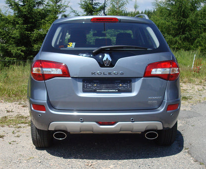 FOX Renault Koleos Diesel Endschalldämpfer quer Ausgang rechts/links - 140x90 Typ 44 rechts/links