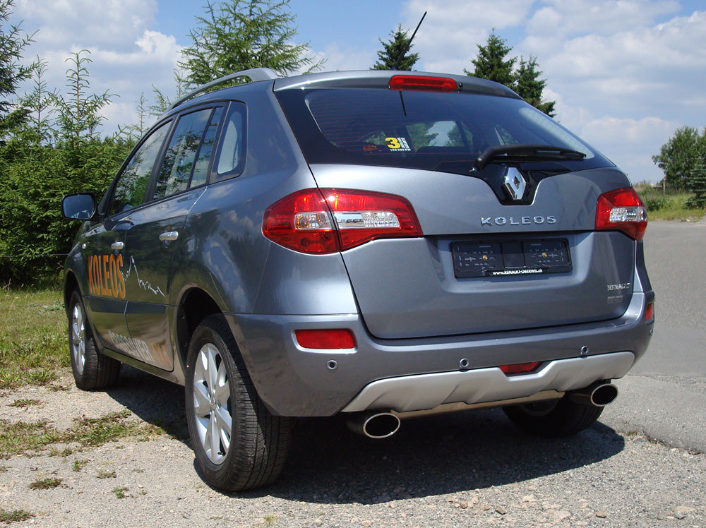 FOX Renault Koleos Benzin Endschalldämpfer quer Ausgang rechts/links - 140x90 Typ 44 rechts/links