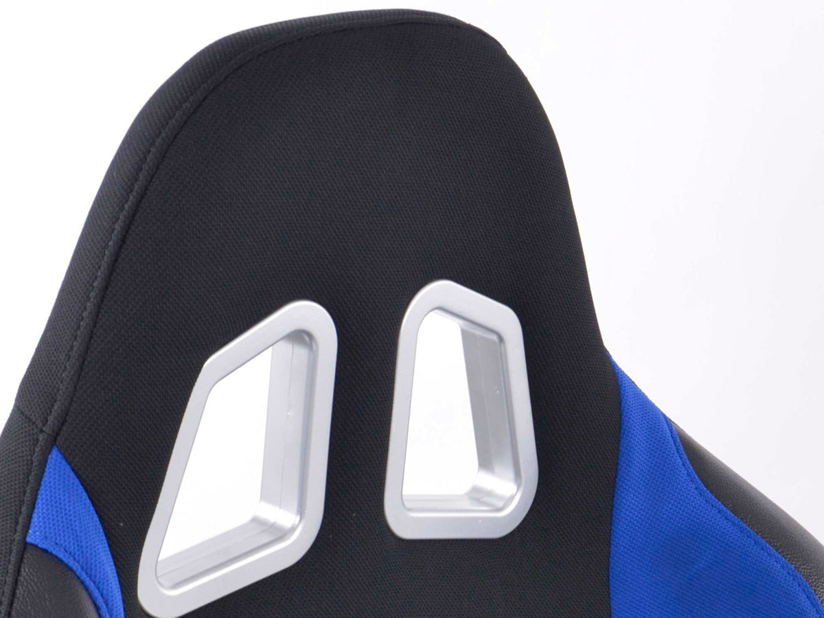 FK Gamesitz Spielsitz Rennsimulator eGaming Seats Estoril schwarz/blau