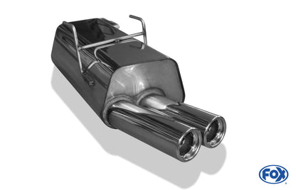 FOX Rover 75 Typ RJ Limousine/ Tourer Endschalldämpfer - 2x76 Typ 13