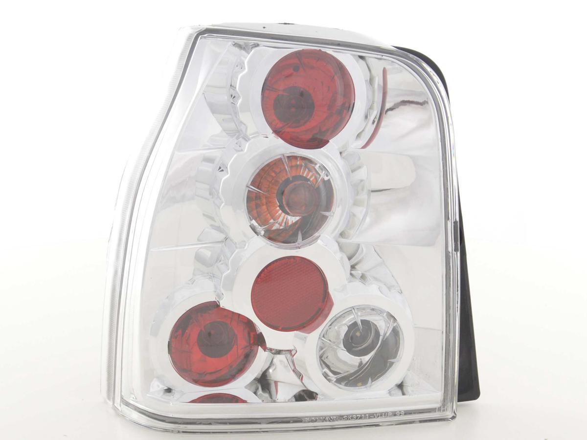 Rückleuchten Set VW Lupo Typ 6X 6E Bj. 98-05 chrom