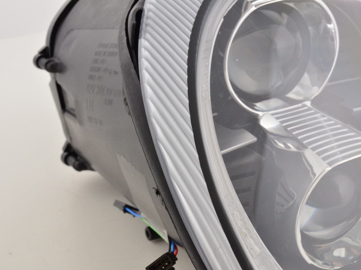 Scheinwerfer Set Xenon Daylight LED TFL-Optik Porsche 911 Typ 997 Bj. 04-08 chrom