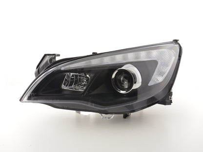 Scheinwerfer Set Opel Astra J 5-türig Bj. 2009-2012 schwarz mit Motor