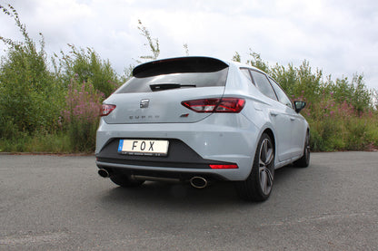 FOX Seat Leon 5F Cupra Endschalldämpfer Ausgang rechts/links - 140x90 Typ 44 rechts/links