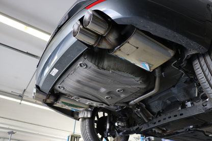 FOX Seat Leon 5F ST - Starre Hinterachse Endschalldämpfer rechts/links - 2x90 Typ 25 rechts/links