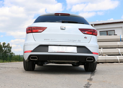 FOX Seat Leon 5F ST - Starre Hinterachse Endschalldämpfer rechts/links - 145x65 Typ 59 rechts/links
