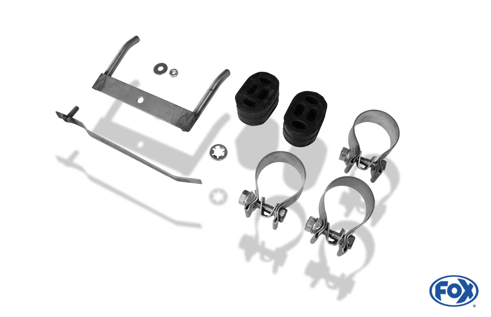 FOX Skoda Superb 3T 4x4 Endschalldämpfer rechts/links - 2x80 Typ 16 rechts/links