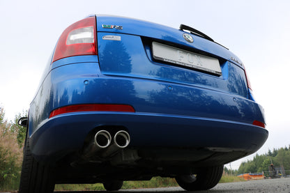 FOX Skoda Octavia Typ 1Z RS inkl. Facelift Endschalldämpfer einseitig - 2x76 Typ 17