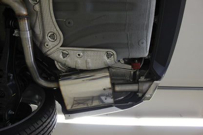 FOX Skoda Octavia 5E RS - TSI mit und ohne OPF Endschalldämpfer rechts/links -  Austritt der Endrohre in den originalen Endrohren