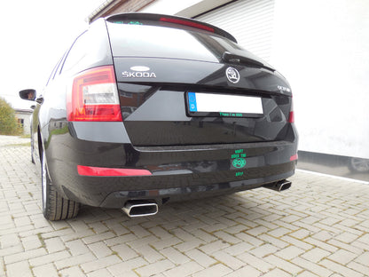 FOX Skoda Octavia 5E Endschalldämpfer rechts/links - 145x65 Typ 59 rechts/links