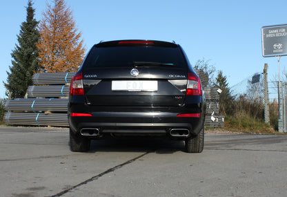 FOX Skoda Octavia 5E 4x4 Endschalldämpfer rechts/links - 220x80 Typ 49 rechts/links
