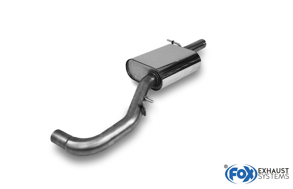 FOX Skoda Superb 3T front silencer