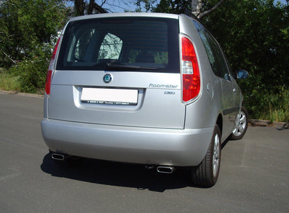FOX Skoda Roomster 5J Endschalldämpfer rechts/links - 130x50 Typ 52 rechts/links