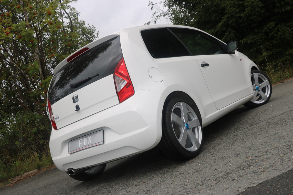 FOX Seat Mii/ Skoda Citigo/ VW UP Endrohrsystem links passend auf originalen oder FOX-Endschalldämpfer - 145x60 Typ 59 links